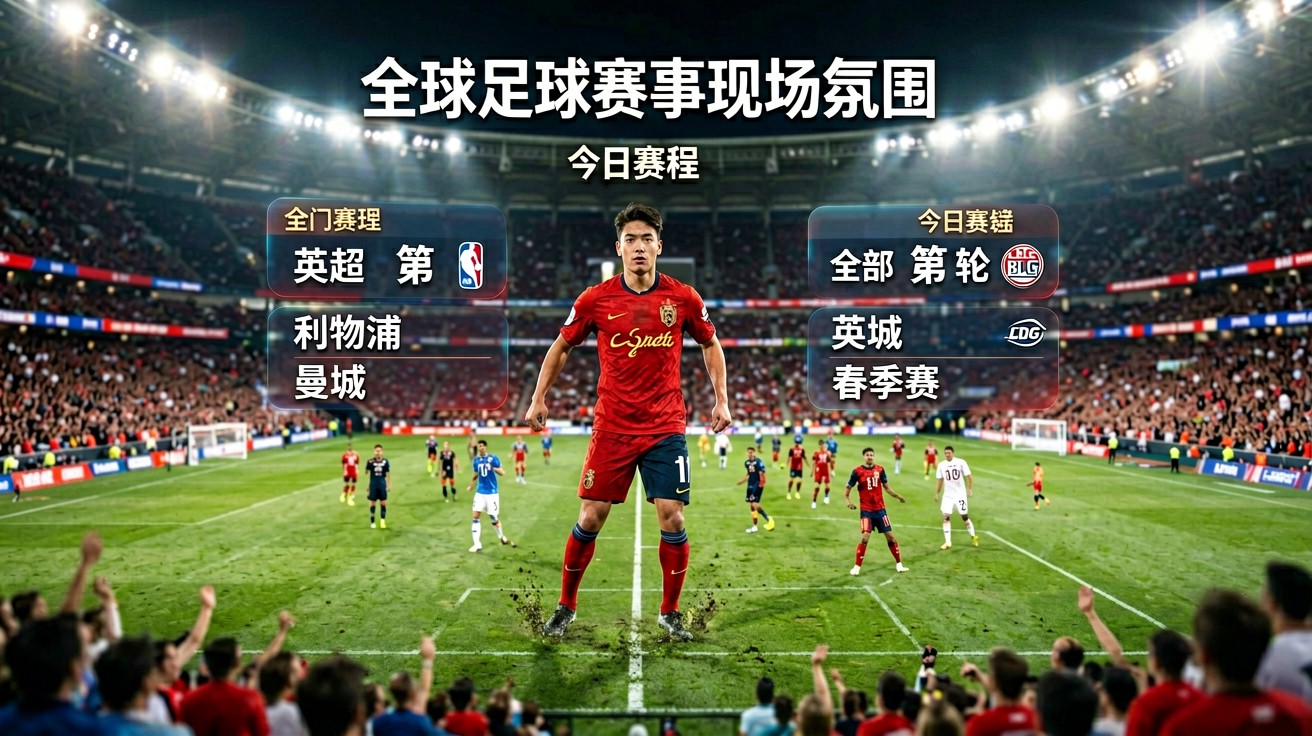 全球足球赛事现场氛围
